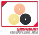 SWARTS Hex Foam Buff Pads 6" back 7" face