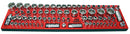 162 X 615 X 22mm Form Insert & 77 Piece Socket Set